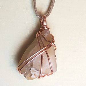 Alberta Copper & Rock Necklace